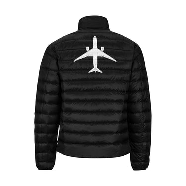 BOEING - 787 Men's Stand Collar Padded Jacket e-joyer